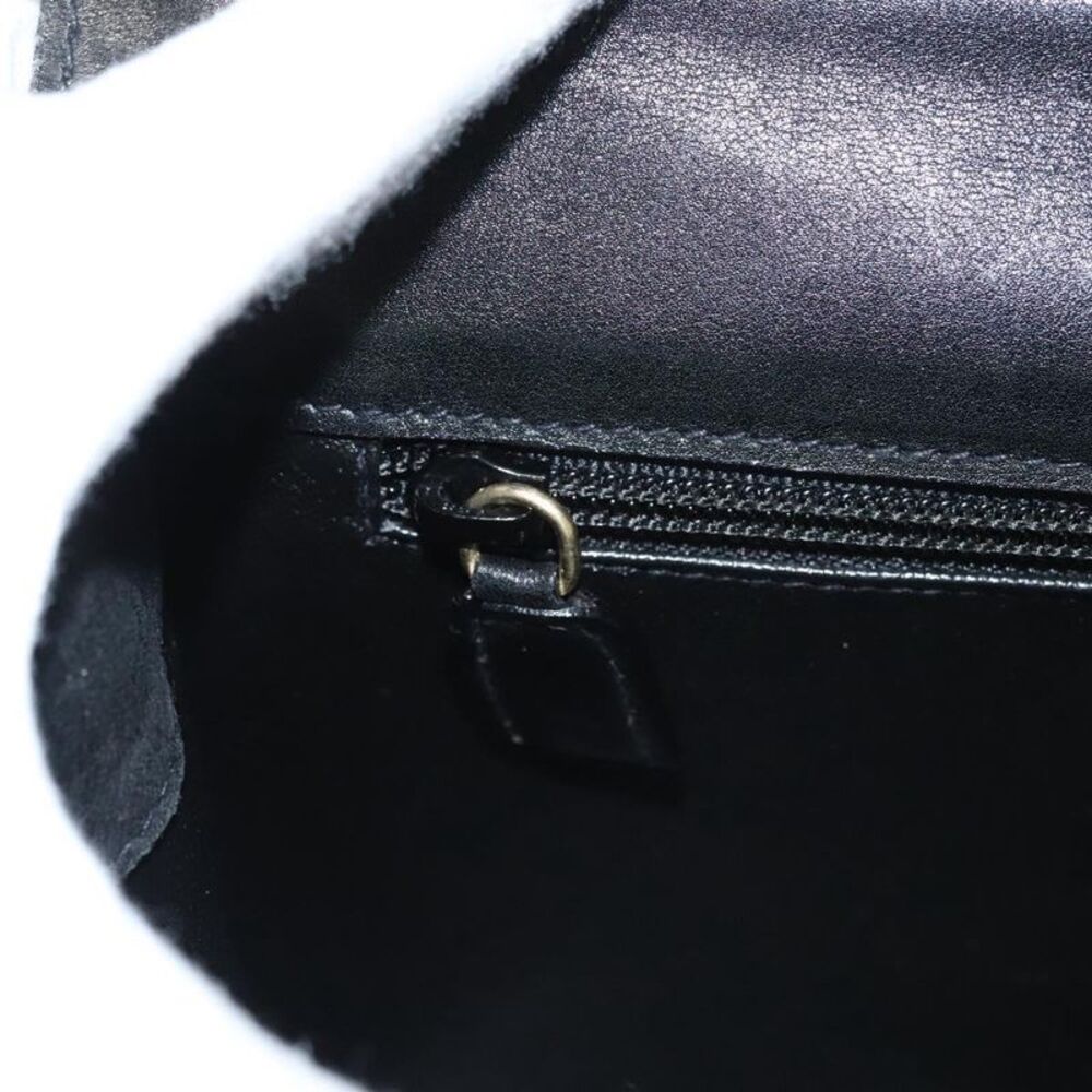 Prada Black Leather Handbag (Pre-Owned) - Picture 11 of 16